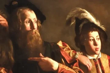 Caravaggio-Chiamata-San-Matteo